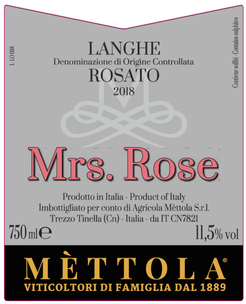 Mrs. Rose – Rosè Wine