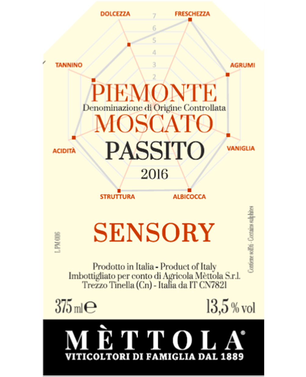 Vino Passito - Sensory